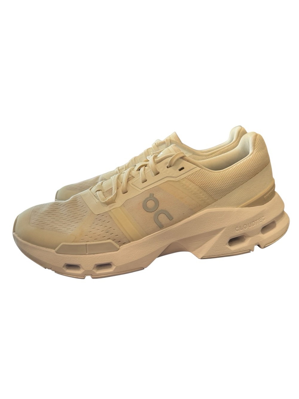 On Cloudpulse Womens Size 11 White Athletic Running Walking Shoes Sneakers